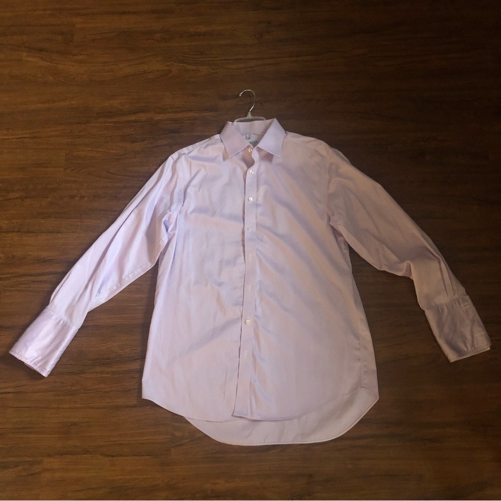 Charles Tyrwhitt Lavender Checked Dress Shirt